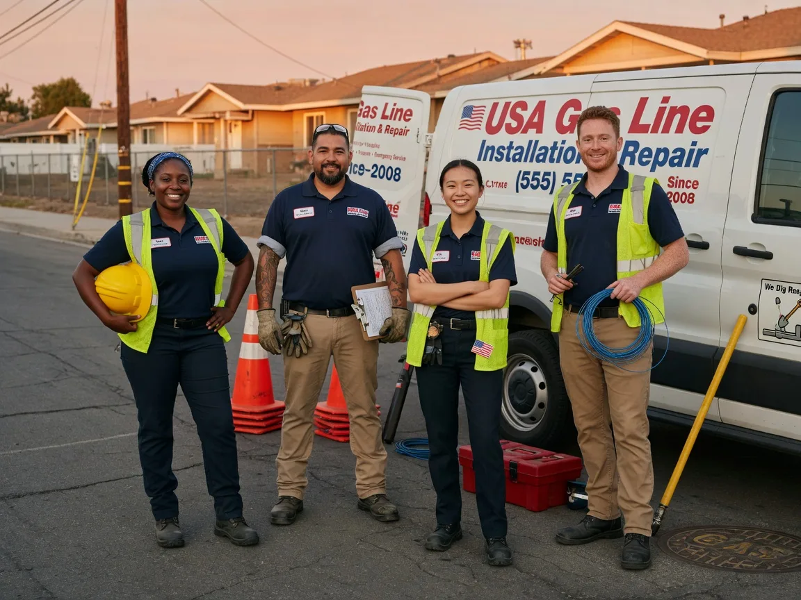 Gas Line Installation company in Kalona, IA